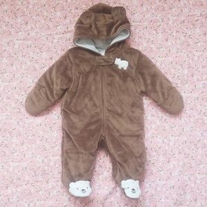 Infant Winter Bear Bunting Suit